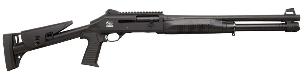 Rifles Long Guns Charles Daly 601 Tactical 12Gauge 601 DPS TACT 12/18.5 BK/SYN 3" • 930.386